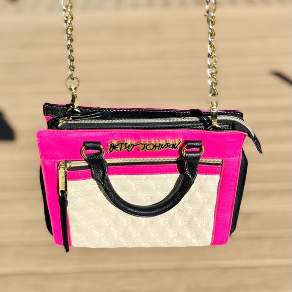 Betsey Johnson Crossbody with Gold Details - Picture 15 of 15